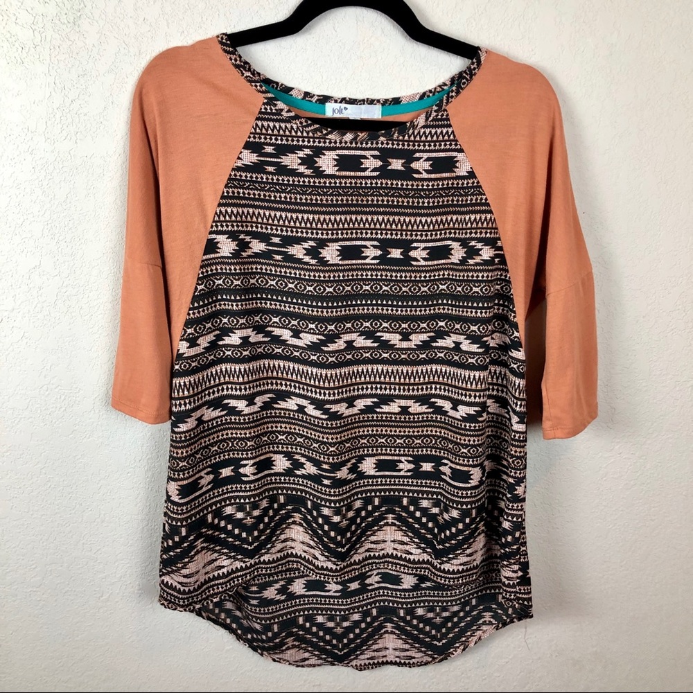 Jolt Tribal Print T-shirt/Top